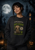 Chibi Voodoo Doll Sweatshirt | Anti‑Stupid Graphic