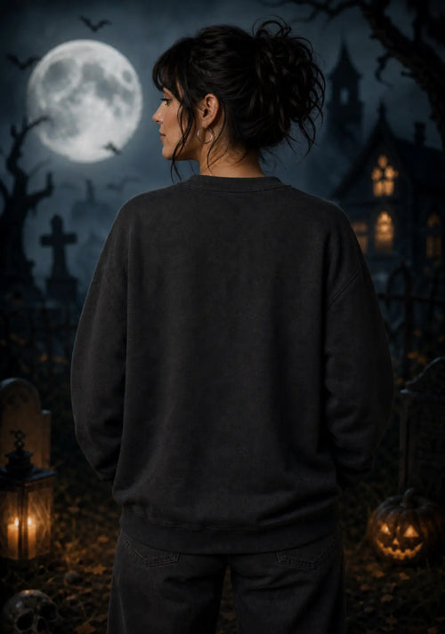 Chibi Voodoo Doll Sweatshirt | Anti‑Stupid Graphic