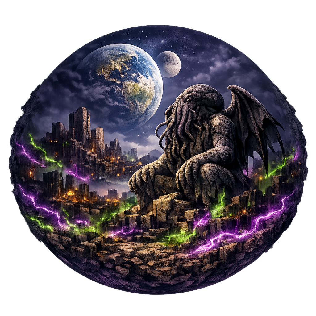 Cthulhu T‑Shirt | Dark Fantasy Graphic Tee