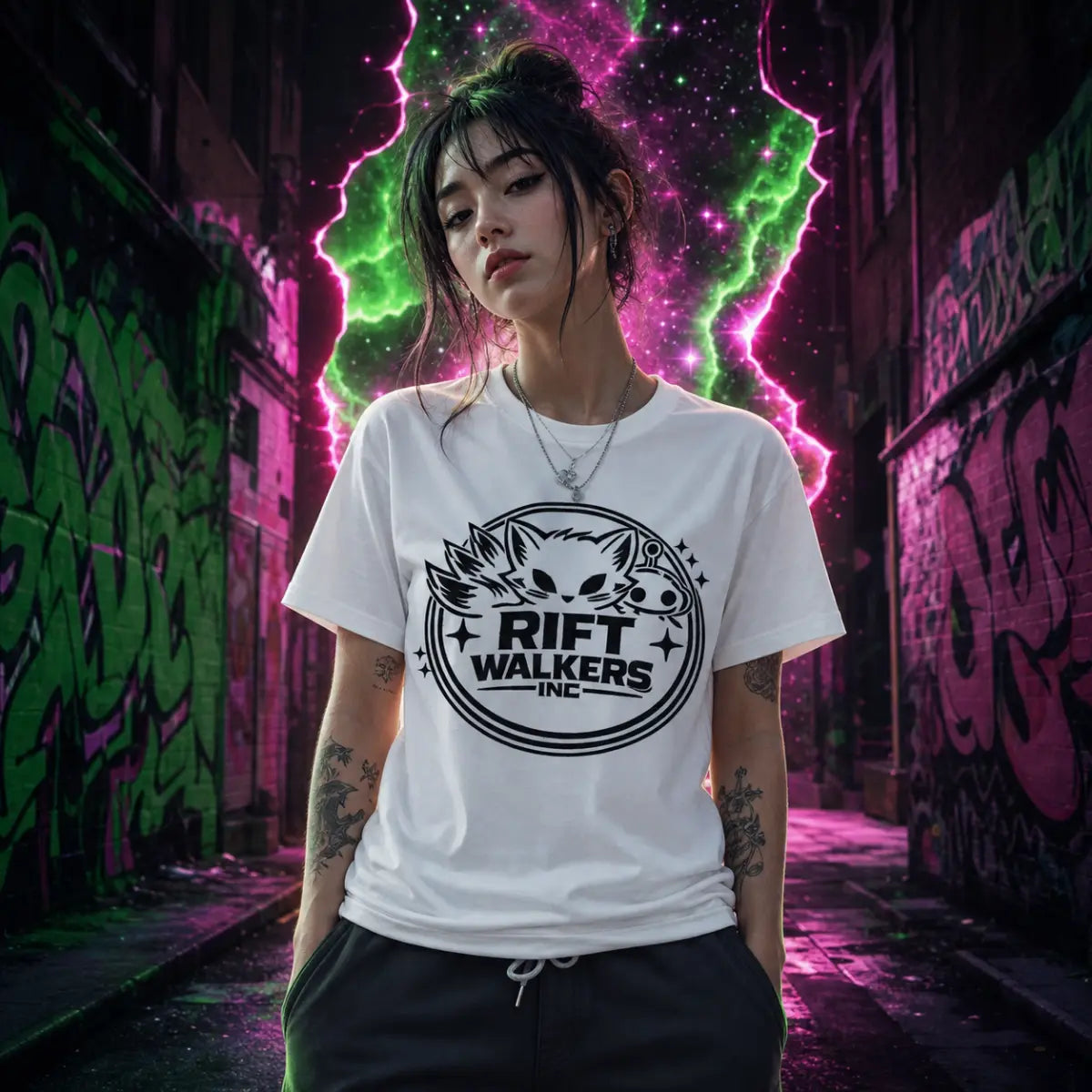 Official Rift Walkers Inc T‑Shirt | Minimalist Streetwear Tee.