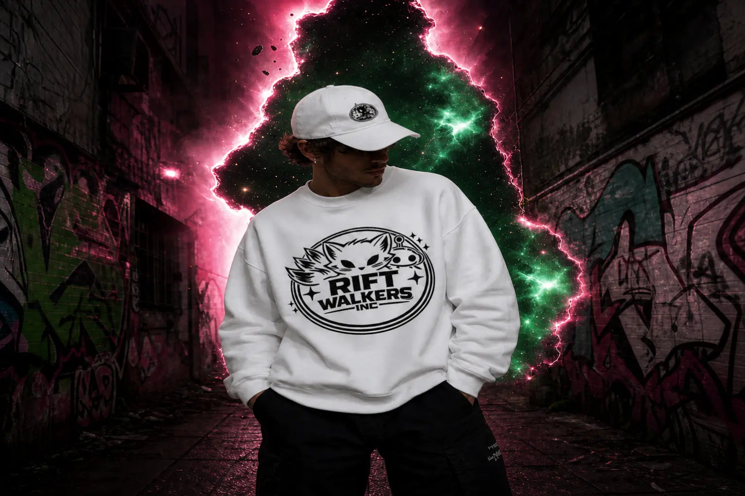 Official Rift Walkers Inc Sweatshirt | Minimalist Streetwear Sweatshirt.